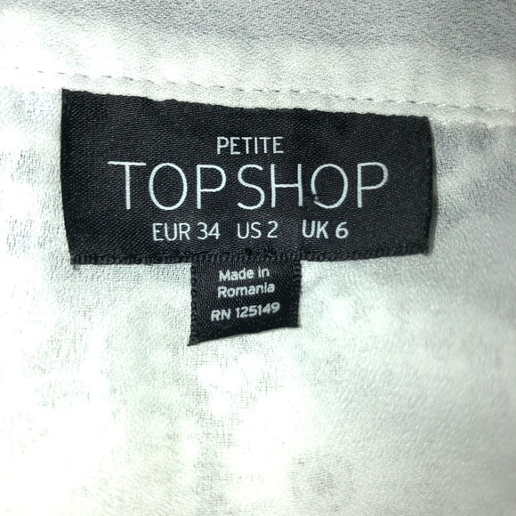 TOPSHOP White Lace Overlay Off Shoulder Wide Strap Crop Top Sz 2 - Picture 9 of 10